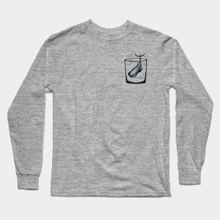 Whale in a glass Long Sleeve T-Shirt